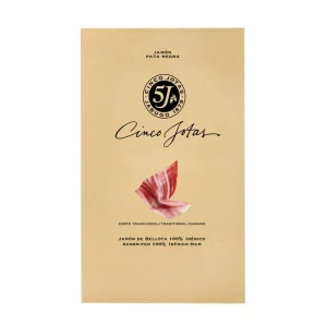 Jamón Bellota 100% Ibérico Tapas - 5J Cinco Jotas Estuche de 80 g