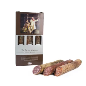 Lote Surtido Ibérico de Cebo (Lomo,chorizo y salchichón) Julián Martín Estuche de 3x500g