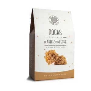 Rocas Crujientes de Arroz con Leche - Migaya - Caja 180 g