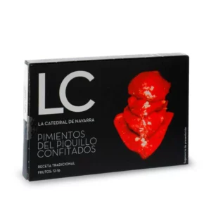 Pimientos del Piquillo Confitados Frutos 12-16 - La Catedral de Navarra - Lata 125 g.