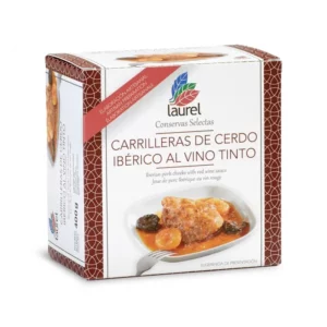 Carrilleras de Cerdo Ibérico al Vinto Tinto - Laurel Esuche 400 g