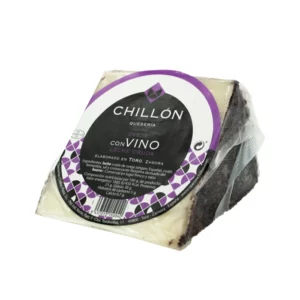 Queso Curado Oveja al Vino Tinto de Toro - Chillón - Cuña 330 g