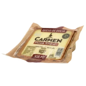 Queso Oveja Curado al Pedro Ximenez - Carmen - Granja Rinya - Cuña 200 g
