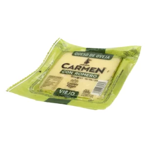 Queso Curado Oveja al Romero - Carmen - Granja Rinya - Cuña 200 g