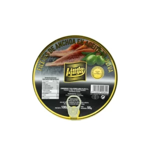 Filetes Anchoas Aceite Oliva - Linda Playa Lata 100 g